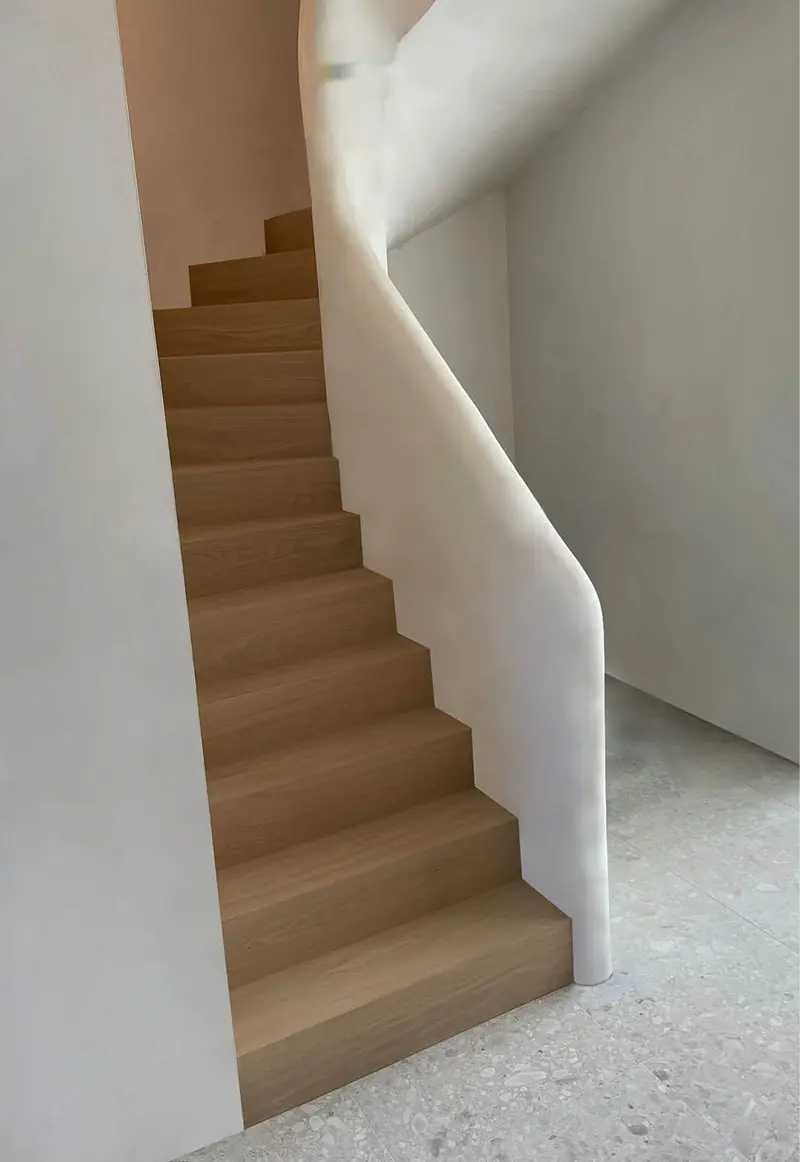Escalier courbe