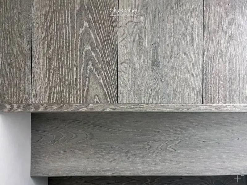 Raccord avec le parquet, perce