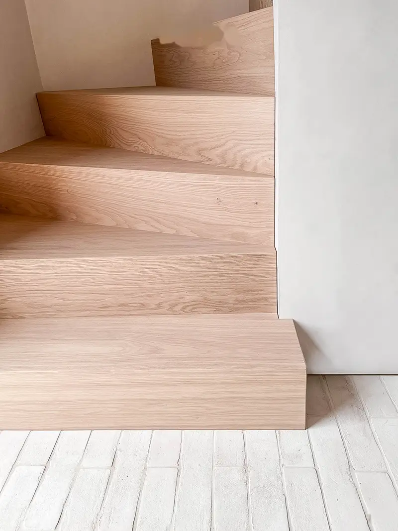 Escalier tournant, Gavere, détail